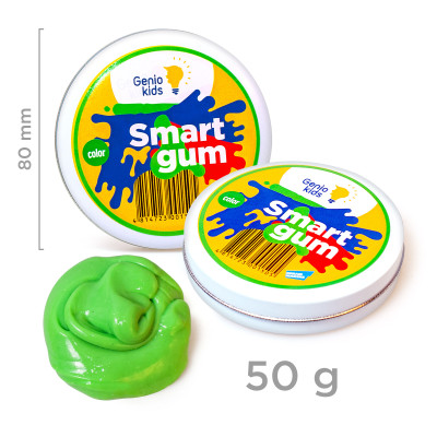 Set de plastelina pentru modelat SMART GUM 4 culori Set de plastelina pentru modelat SMART GUM 4 culori
