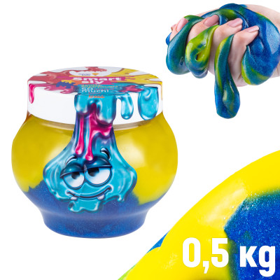 Slime gelatina Genio Kids Magic Slime (galben/albastru) 0.5 kg Slime gelatina Genio Kids Magic Slime (galben/albastru) 0.5 kg