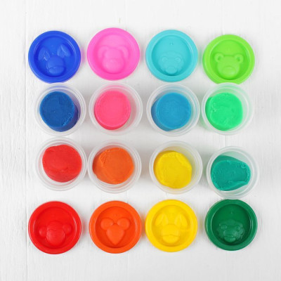 Set plastilina Genio Kids, 8 culori, 400 gr Set plastilina Genio Kids, 8 culori, 400 gr