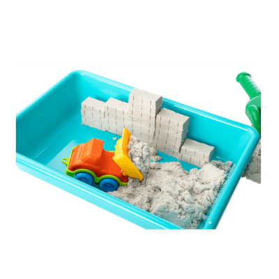 Set nisip kinetic Genio Kids vehicule de santier, 1 kg Set nisip kinetic Genio Kids vehicule de santier, 1 kg