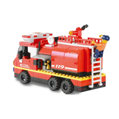 Set de constructie Sluban Masina de pompieri