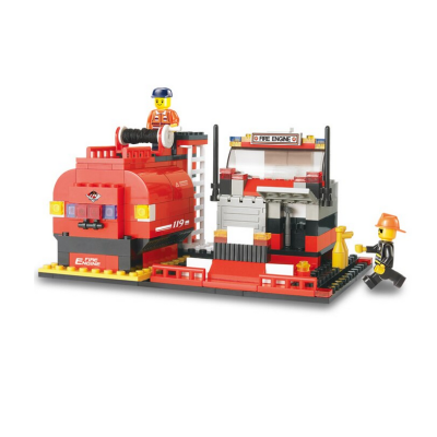 Set de constructie Sluban Masina de pompieri