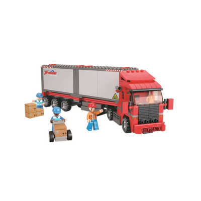 Set constructie Sluban Camion pentru containere