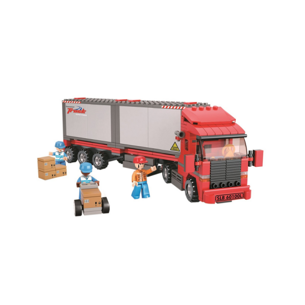 Set constructie Sluban Camion pentru containere