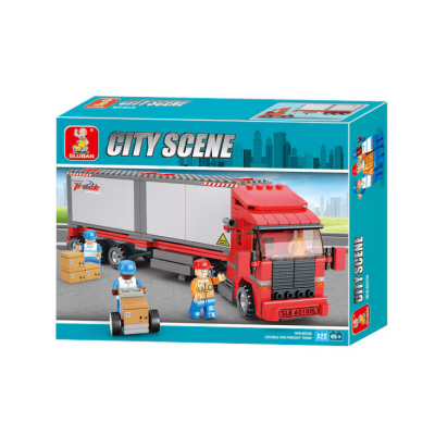 Set constructie Sluban Camion pentru containere