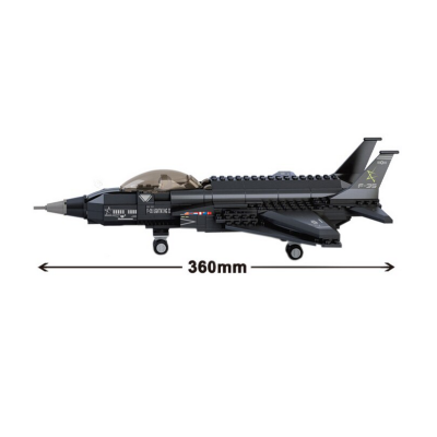 Set de constructie Sluban Army Avion de lupta Lightning II Set de constructie Sluban Army Avion de lupta Lightning II