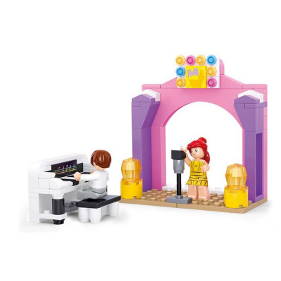 Set de constructie Sluban Scena muzicala