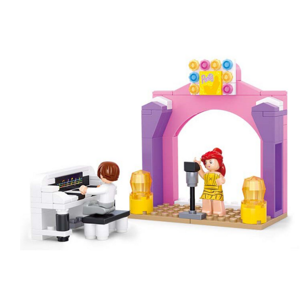 Set de constructie Sluban Scena muzicala