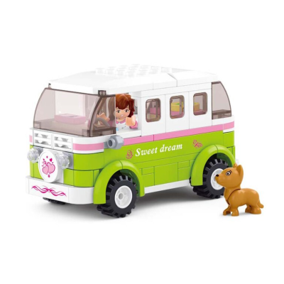 Set de constructie Sluban Rulota pentru picnic