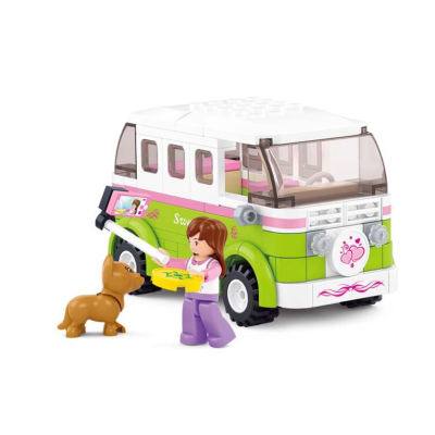 Set de constructie Sluban Rulota pentru picnic
