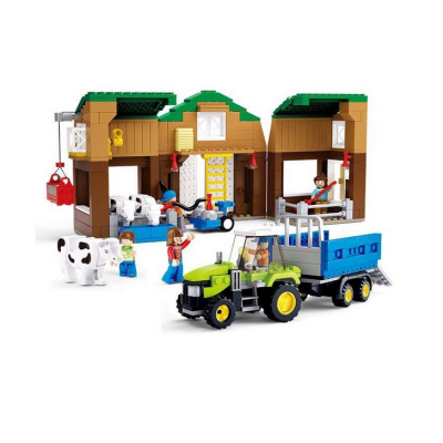 Set de constructie Sluban Town Farm Ferma Set de constructie Sluban Town Farm Ferma