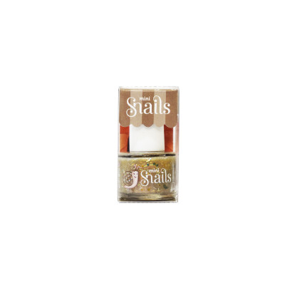 Lac de unghii pentru copii MiniSnails Gold Rain 7 ml