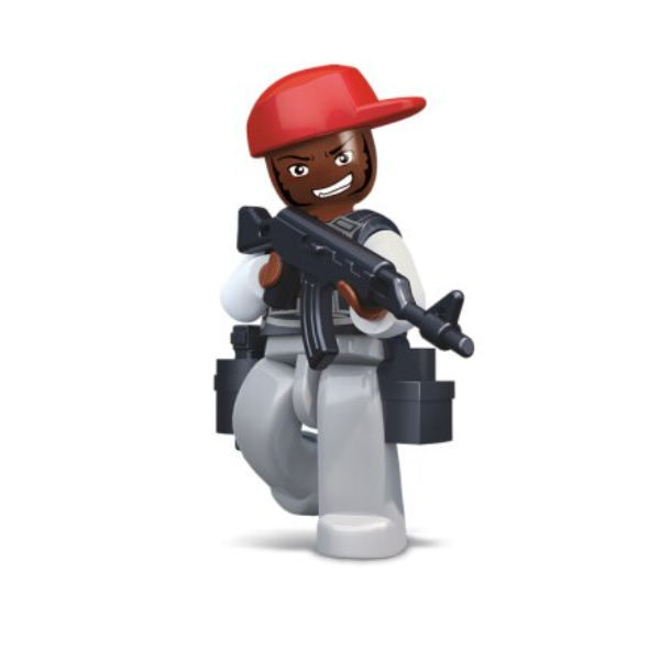 Set de constructie Sluban, Hot cu sapca de baseball, cutie carton, 16 piese