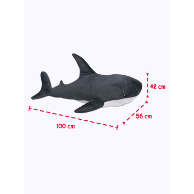 Jucarie de plus rechin 98 cm Jucarie de plus rechin 98 cm