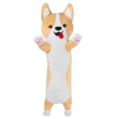 Jucarie de plus tip perna, catel corgi, 70 cm Jucarie de plus tip perna, catel corgi, 70 cm