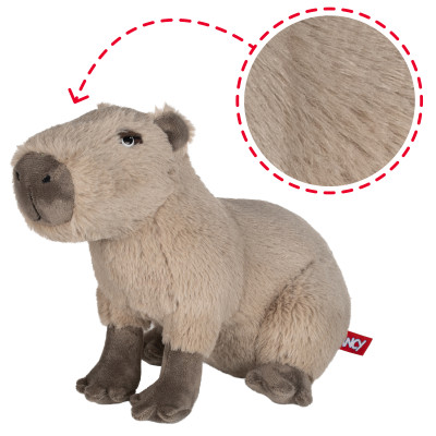 Jucarie de plus capibara 24 cm