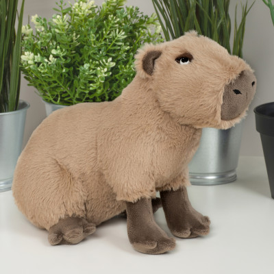 Jucarie de plus capibara 24 cm