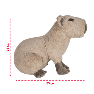 Jucarie de plus capibara 24 cm