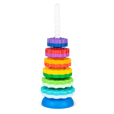 Jucarie bebelusi Fancy Baby Construieste piramida, 41 CM Jucarie bebelusi Fancy Baby Construieste piramida, 41 CM