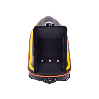 Barca pentru plantat momeala, model MINI2A, telecomanda ergonomica, neagra Barca pentru plantat momeala, model MINI2A, telecomanda ergonomica, neagra
