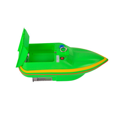 Barca pentru plantat momeala, model MINI2A, telecomanda ergonomica, verde