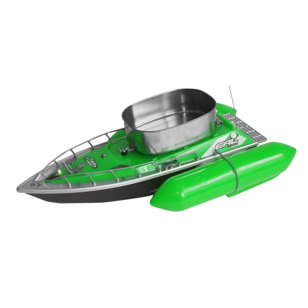 Barca pentru plantat momeala T10, 1 cuva, capacitate 1,2kg, verde