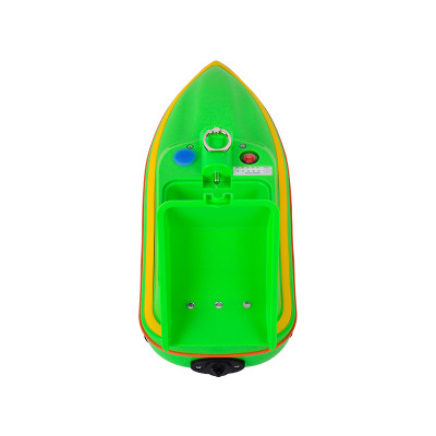 Barca pentru plantat momeala, model MINI2A, telecomanda ergonomica, verde