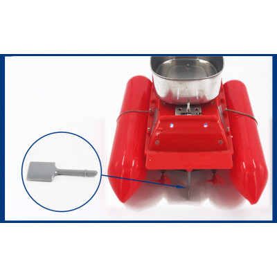 Barca pentru plantat momeala T10A, 1 cuva, capacitate 1,2kg, rosie Barca pentru plantat momeala T10A, 1 cuva, capacitate 1,2kg, rosie