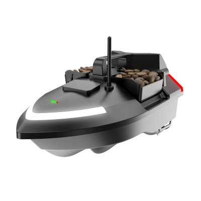 Barca pentru nadit si momit FlytecRC V801 RC, 3 cuve, 2kg, 500m, 5200mAh, 10km/h, telecomanda 2.4GHz Barca pentru nadit si momit FlytecRC V801 RC, 3 cuve, 2kg, 500m, 5200mAh, 10km/h, telecomanda 2.4GHz