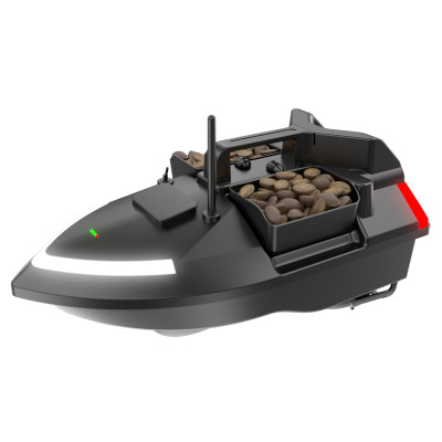 Barca pentru nadit si momit FlytecRC V801 RC, 3 cuve, 2kg, 500m, 5200mAh, 10km/h, telecomanda 2.4GHz Barca pentru nadit si momit FlytecRC V801 RC, 3 cuve, 2kg, 500m, 5200mAh, 10km/h, telecomanda 2.4GHz