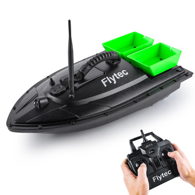 Barca pentru nadit si momit FlytecRC 2011-5, 2 cuve, 1,5kg, 500m, 5200mAh, 5,4km/h, telecomanda 2.4GHz Barca pentru nadit si momit FlytecRC 2011-5, 2 cuve, 1,5kg, 500m, 5200mAh, 5,4km/h, telecomanda 2.4GHz