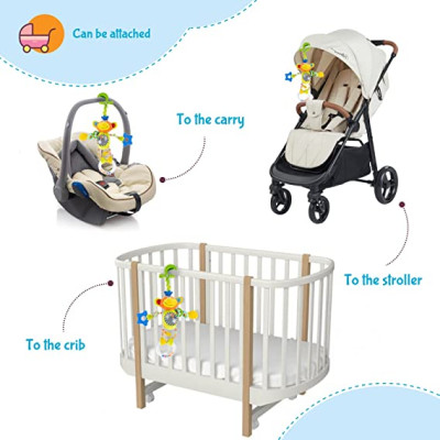 Jucarie interactiva pentru bebelusi, maimuta 25 cm