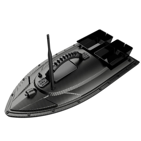 Barca pentru nadit si momit V070 RC GPS, 2 cuve, 1,5kg, 500m, 5200mAh, 5, telecomanda 2.4GHz, 40 puncte de pozitie GPS