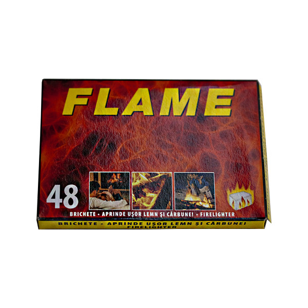 Cuburi pentru aprins focul FLAME - 48buc
