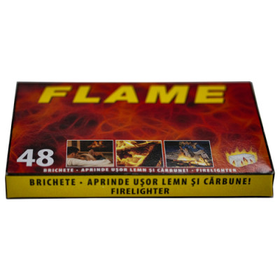 Cuburi pentru aprins focul FLAME - 48buc Cuburi pentru aprins focul FLAME - 48buc