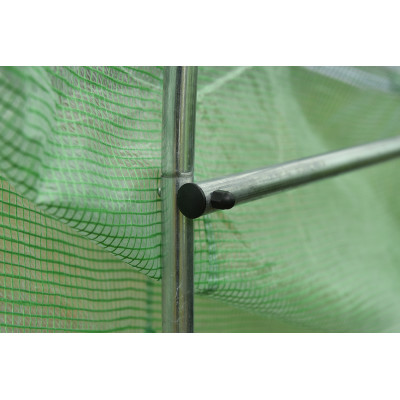 Sera gradina cu cadru metalic 6x3x2m, pentru legume, verde