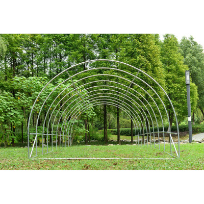 Sera gradina cu cadru metalic 6x3x2m, pentru legume, verde