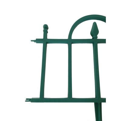 Gard decorativ 61x40x1,5 cm verde