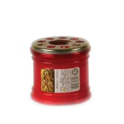 Candela antivant T15 rosu, timp de ardere 15 ore Candela antivant T15 rosu, timp de ardere 15 ore