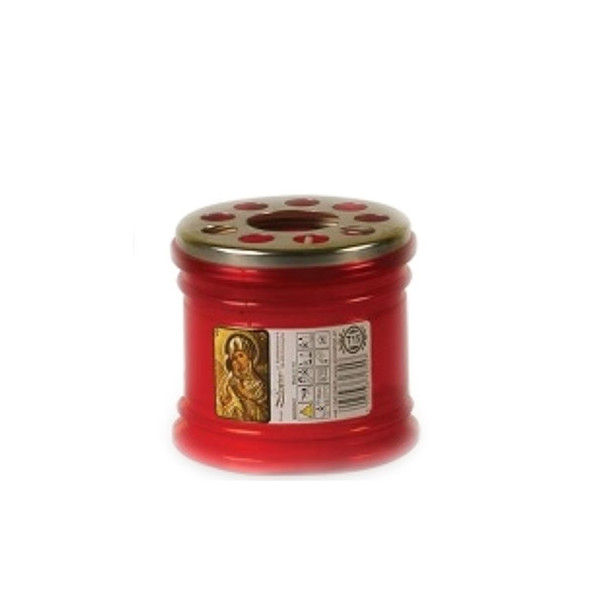Candela antivant T15 rosu, timp de ardere 15 ore