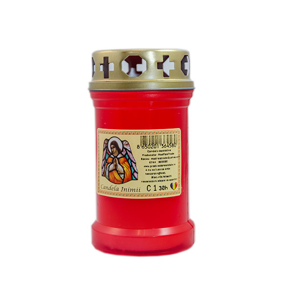 Candela antiploaie C1 rosu