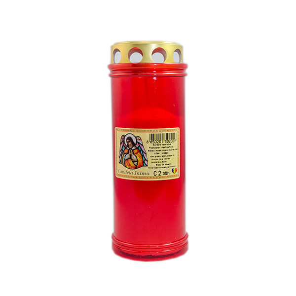 Candela antiploaie C2 rosu