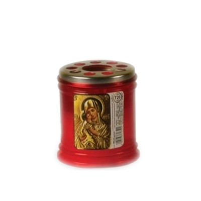 Candela antivant T30 rosu, timp de ardere 30 ore