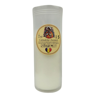 Candela plastic I5, timp ardere 55h