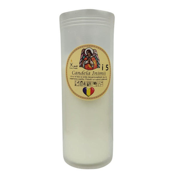 Candela plastic I5, timp ardere 55h