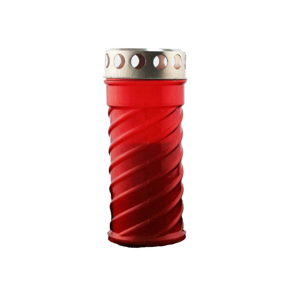 Candela antiploaie P12 rosu