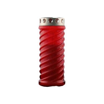 Candela antiploaie P13 rosu, timp de ardere 100 ore Candela antiploaie P13 rosu, timp de ardere 100 ore