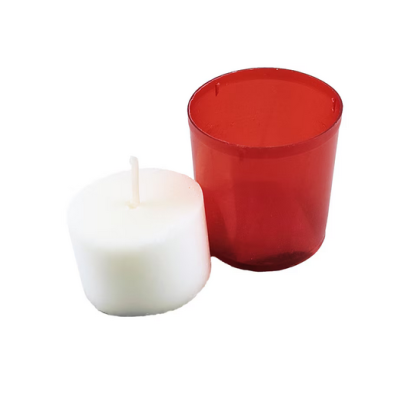 Set 28 candele M1 rosu 18 ore