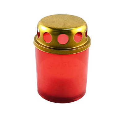 Set 28 candele cu capac anti-ploaie M2 Eco rosu 10 ore Set 28 candele cu capac anti-ploaie M2 Eco rosu 10 ore