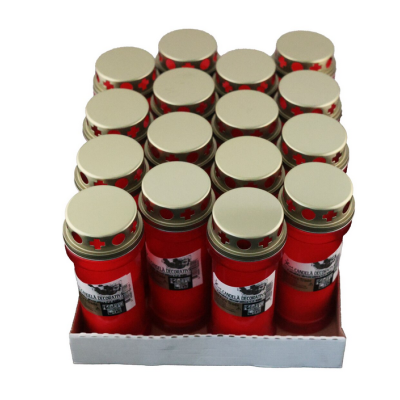 Set 16 candele antiploaie C2 rosu Set 16 candele antiploaie C2 rosu